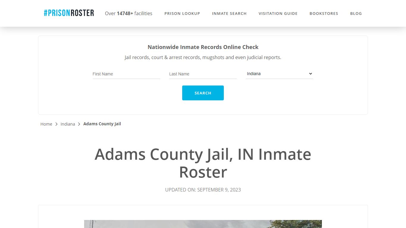 Adams County Jail, IN Inmate Roster - Prisonroster